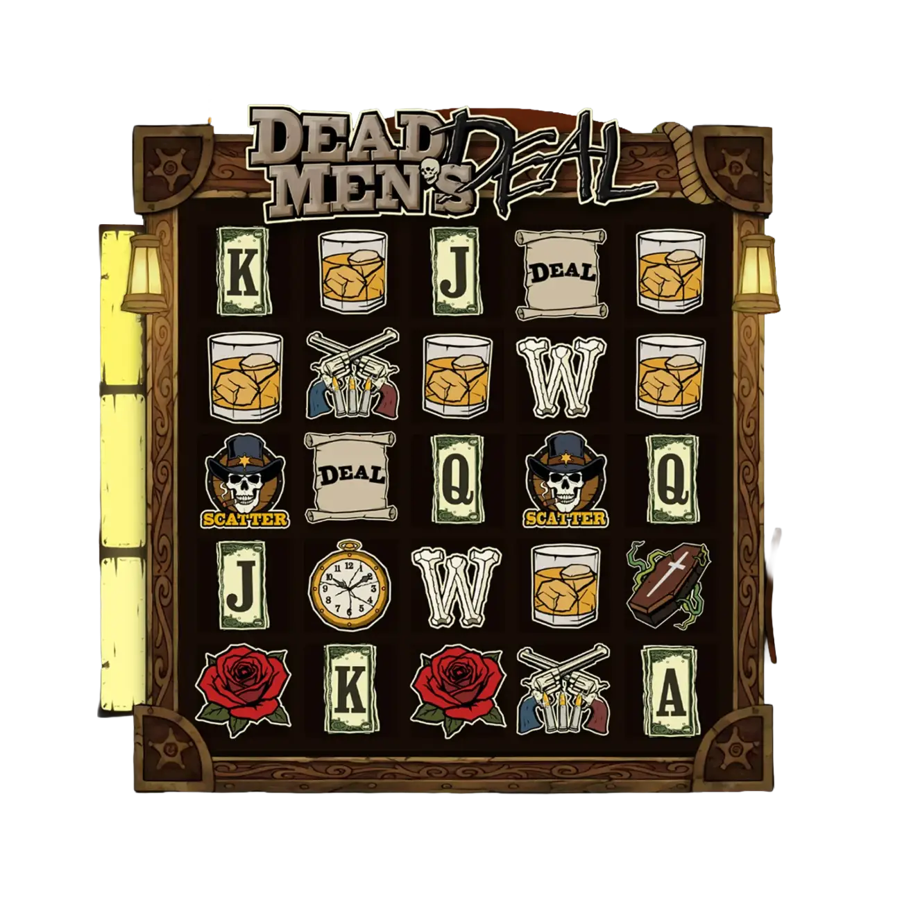 Dead Men's Deal reel frame